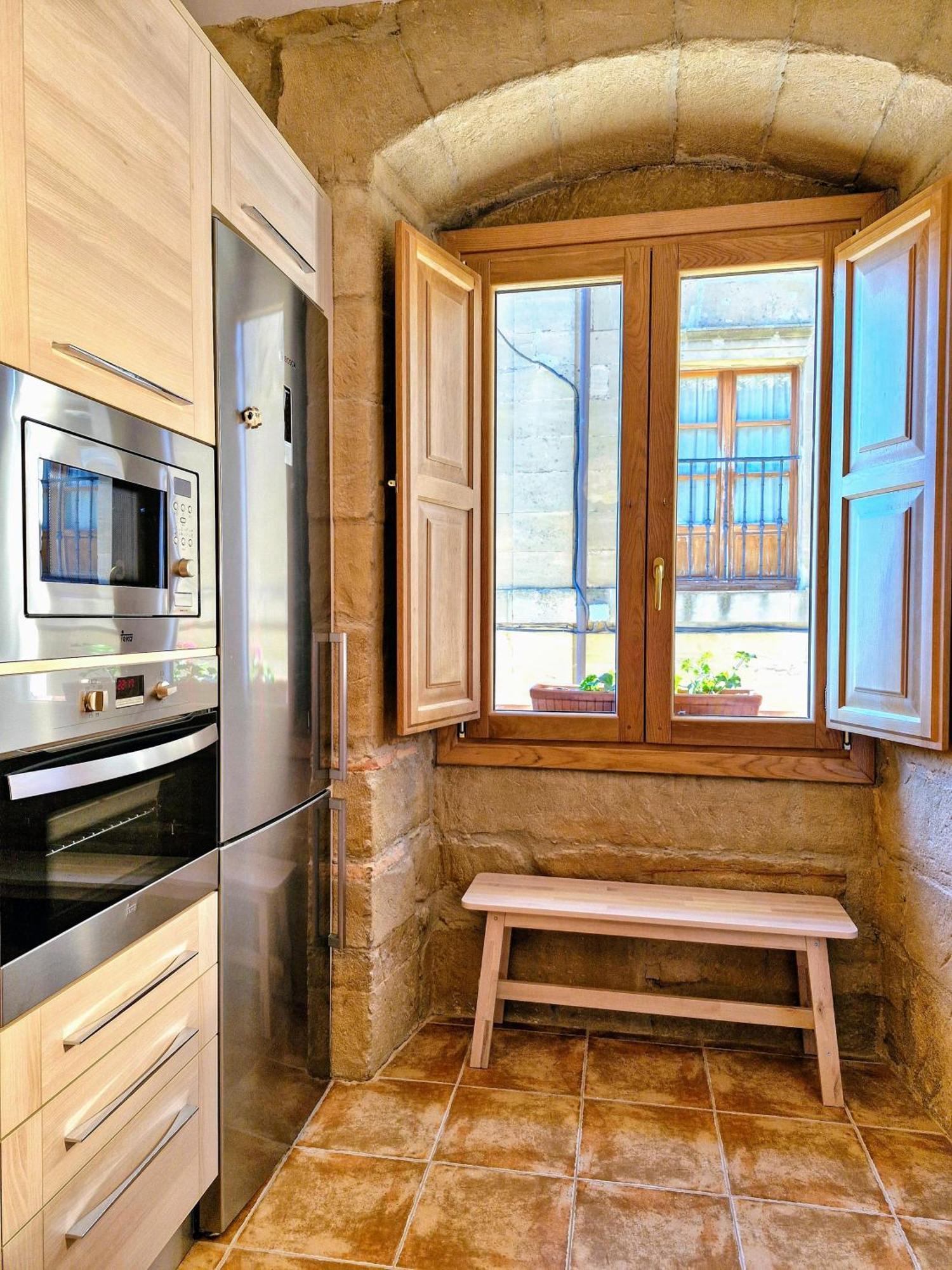 Appartement Casa De La Tia Irene à Briñas Extérieur photo